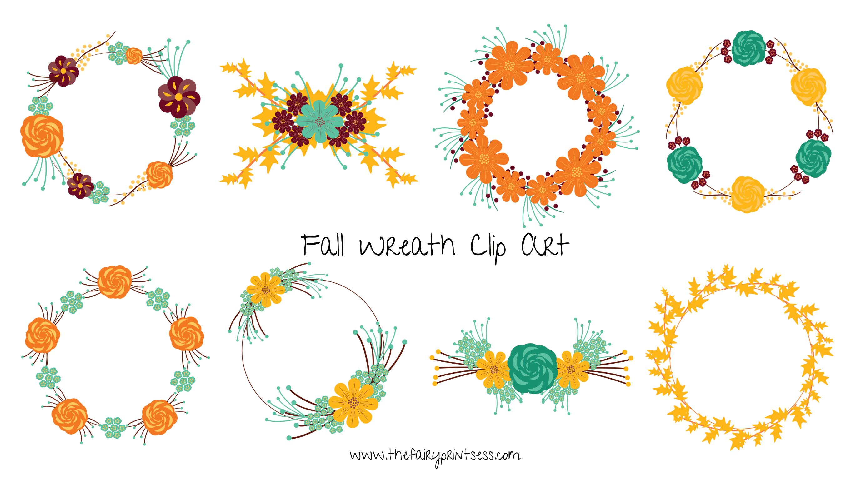 wreath clip art free