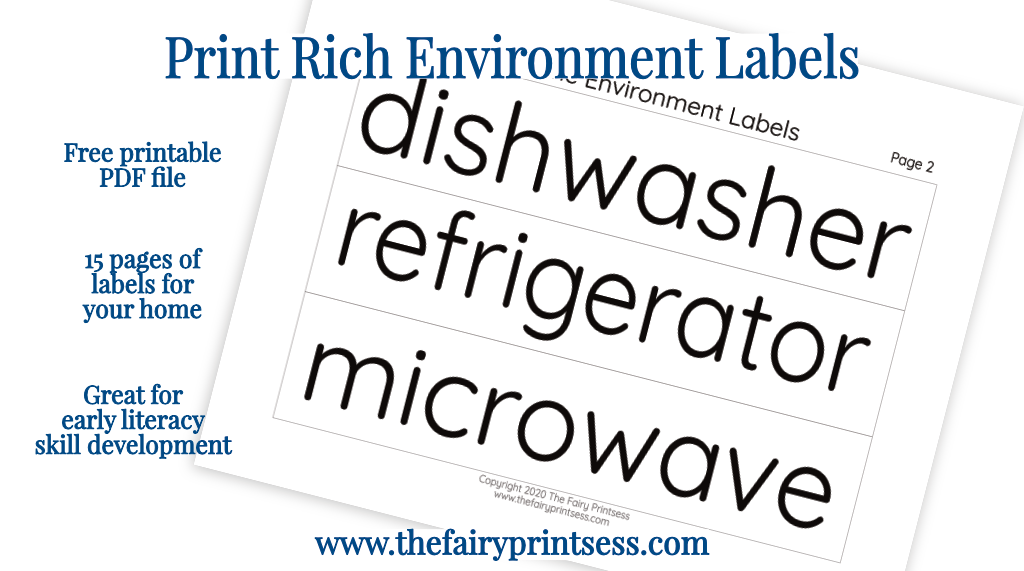 print rich environment labels free printable for literacy skill development