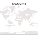 free printable fill in the blank continent map in black and white