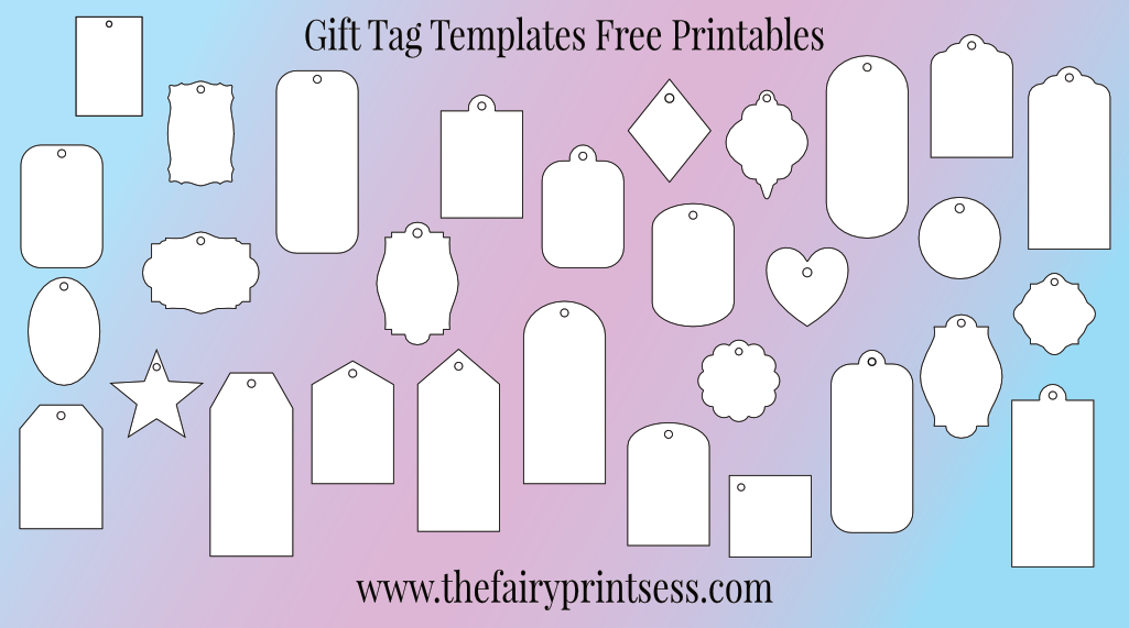 Gift Tag Templates And Labels Over 70 Pages Of Free Printables