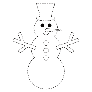 christmas snowman cut and paste cut and glue free printable activity for children pre-k and kindergarten special needs